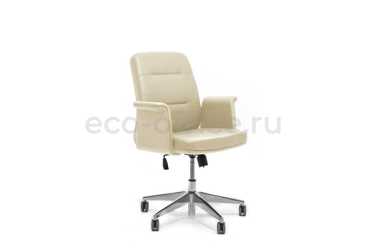 Кресло руководителя Profoffice KARL B Бежевая кожа купить в Челябинске