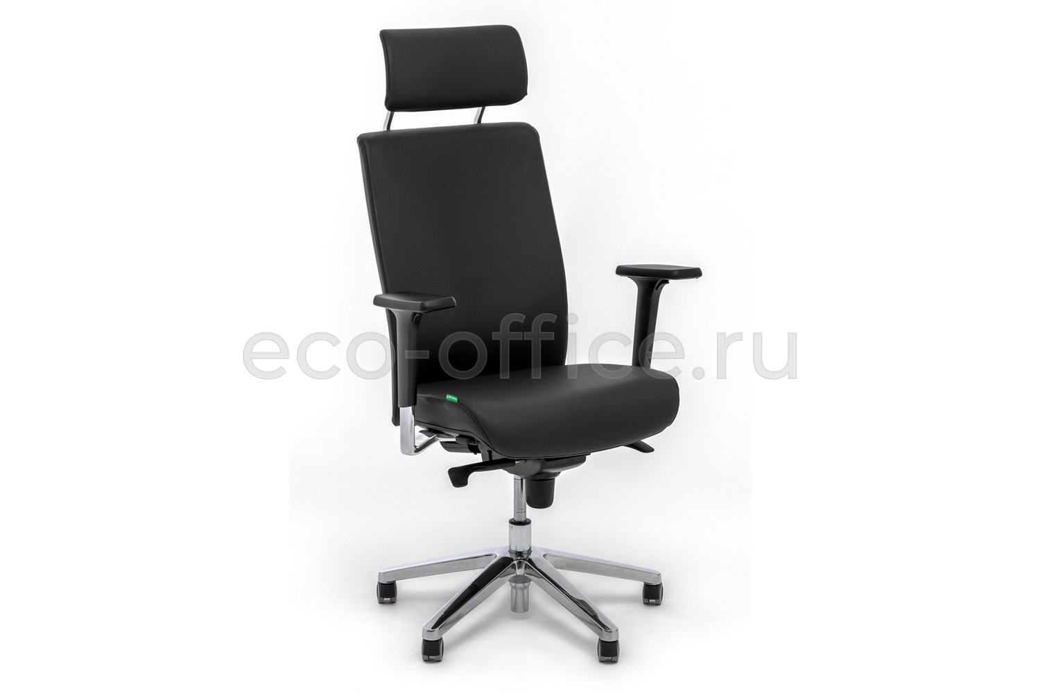 Кресло руководителя Profoffice RONAN S Чёрная кожа купить в Челябинске