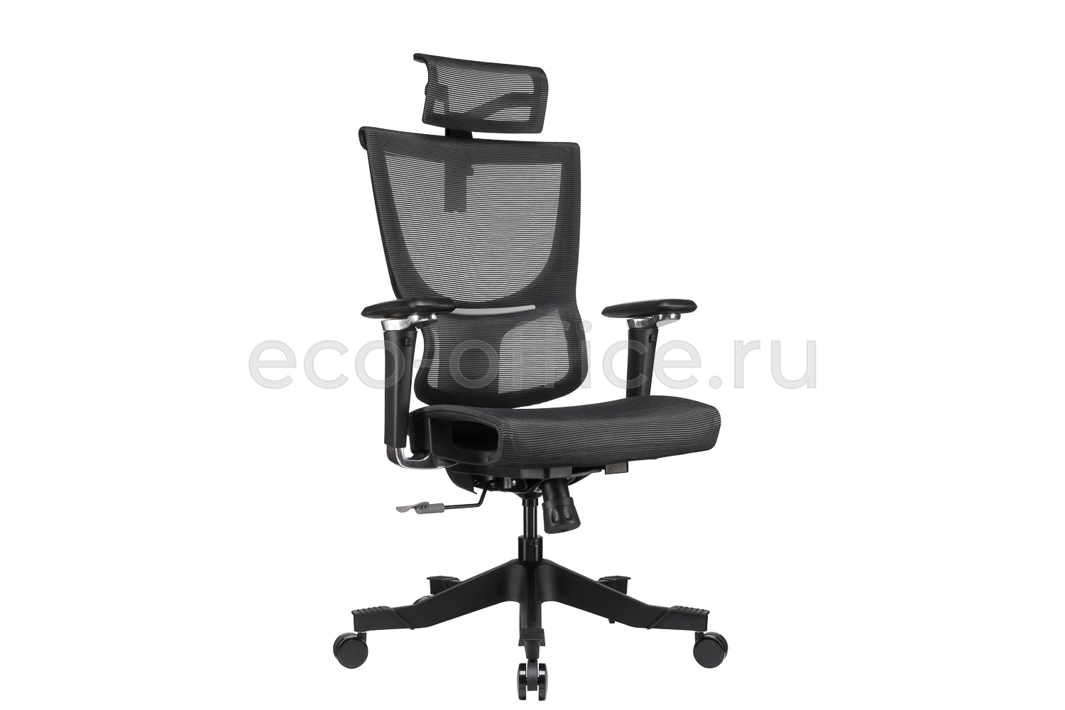 Кресло эргономичное ECO-CHAIR S8 Ergo Mesh Чёрный купить в Челябинске