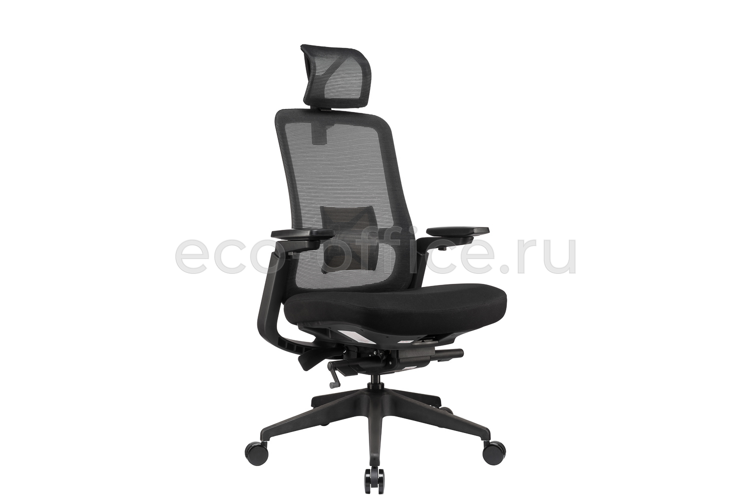 Кресло эргономичное ECO-CHAIR S7 Modern Чёрный купить в Челябинске