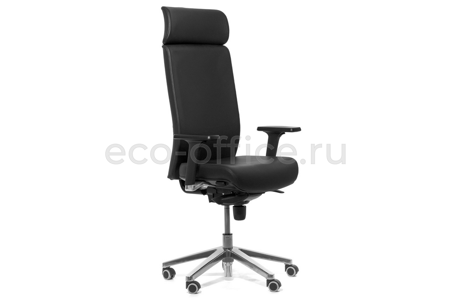 Кресло руководителя Profoffice RONAN W Чёрная кожа купить в Челябинске