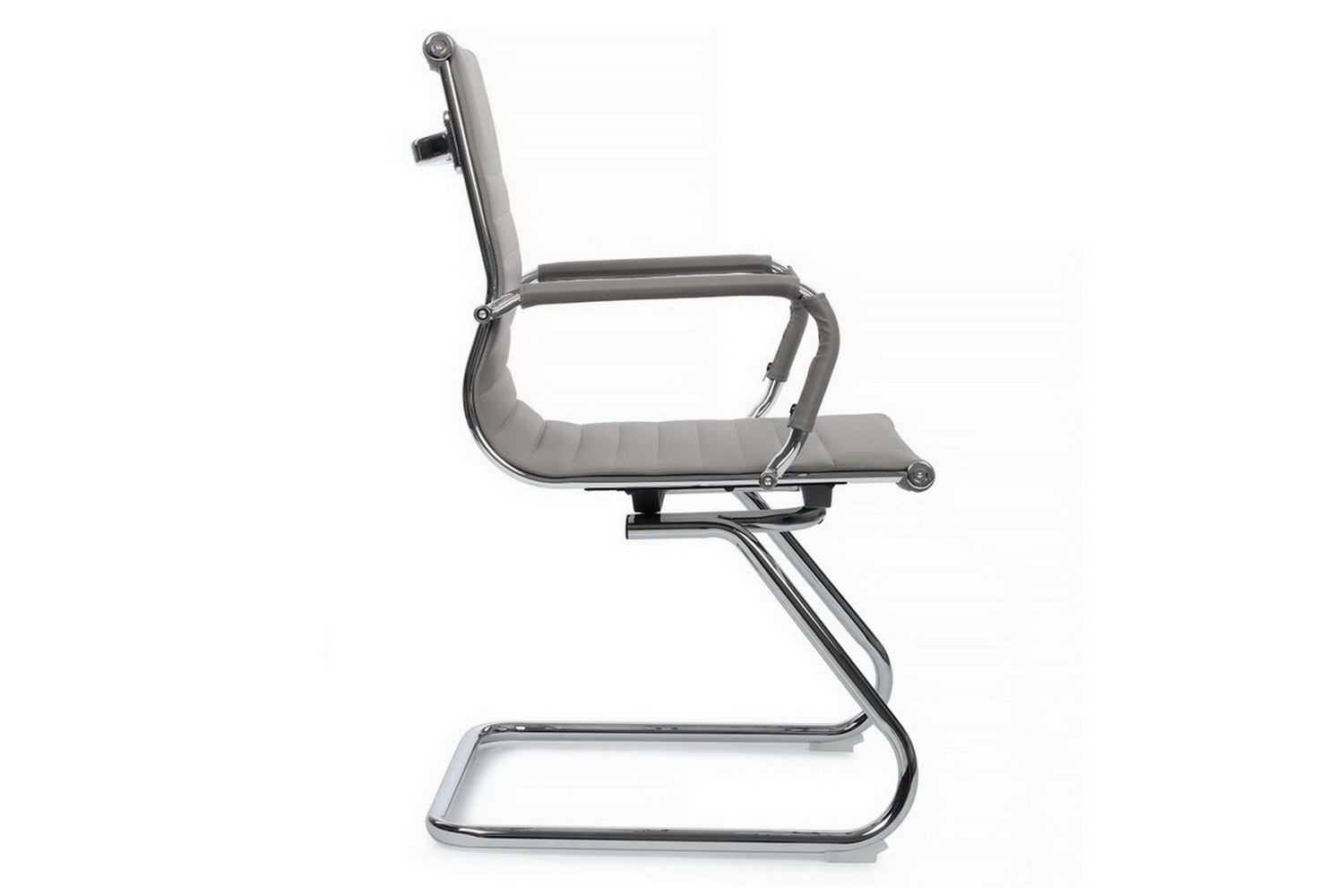 Конференц-кресло RV Chair HUGO 6002-3E Серая экокожа  стоимость