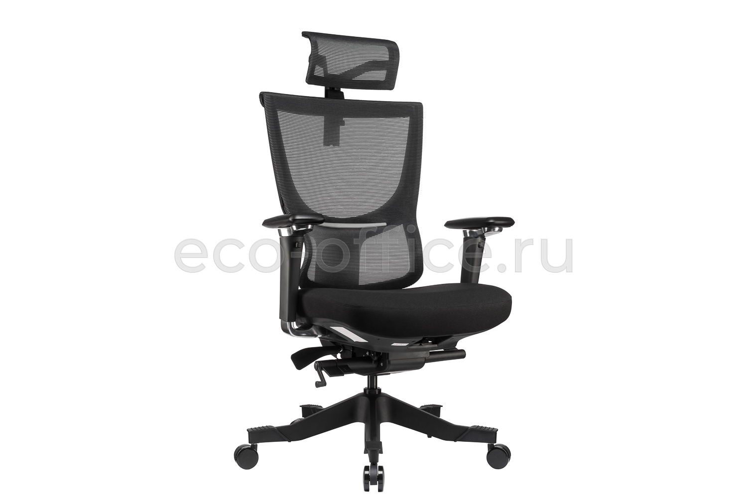 Кресло эргономичное ECO-CHAIR S8 Ergo Чёрный купить в Челябинске