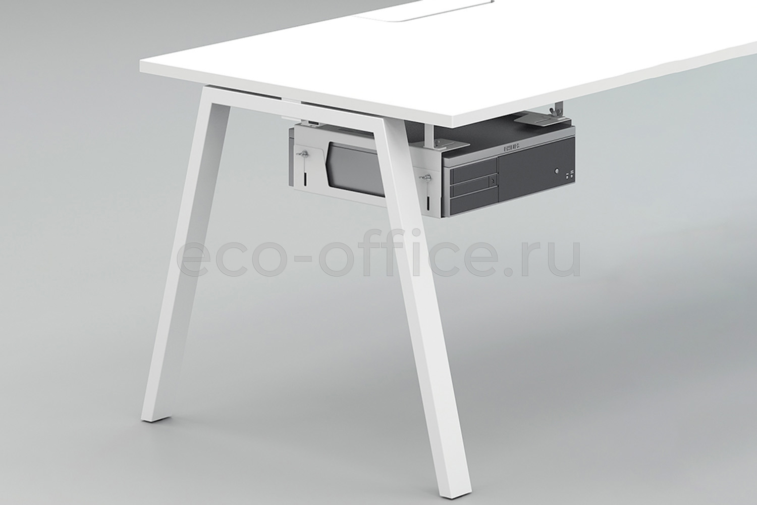 Подвесной держатель для системного блока горизонтальный UCAPCH Чёрный RAL 9005  стоимость