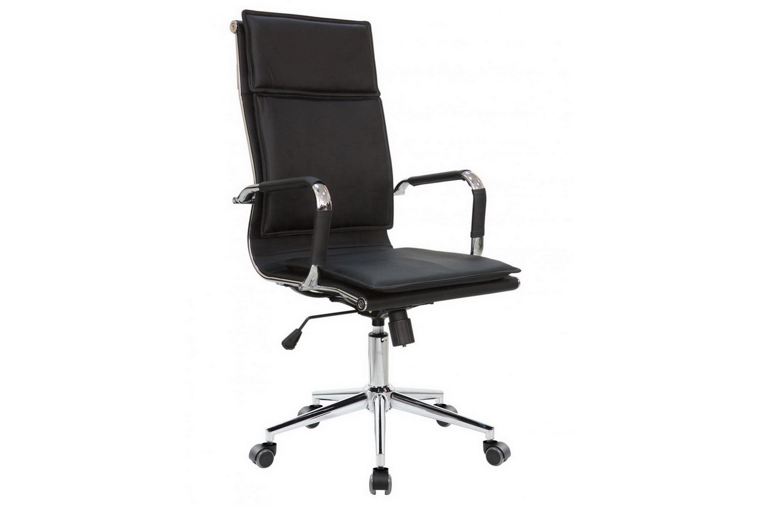 Кресло руководителя RV Chair HUGO 6003-1SE Чёрная экокожа  стоимость