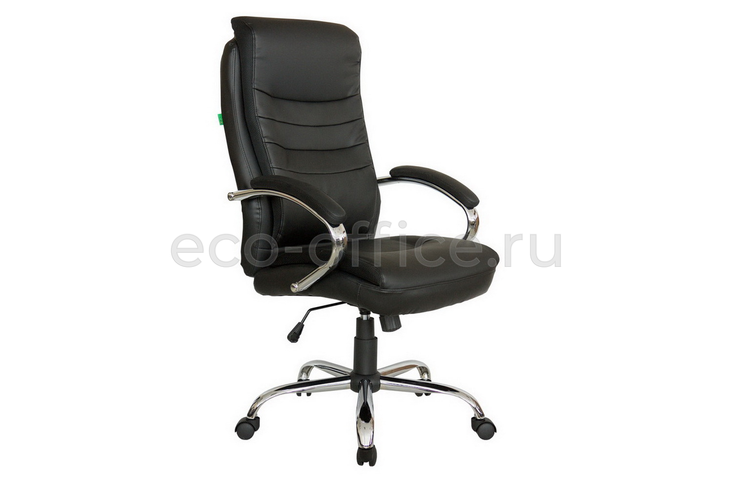 Кресло руководителя RV Chair HOOP 9131 Чёрная экокожа купить в Челябинске