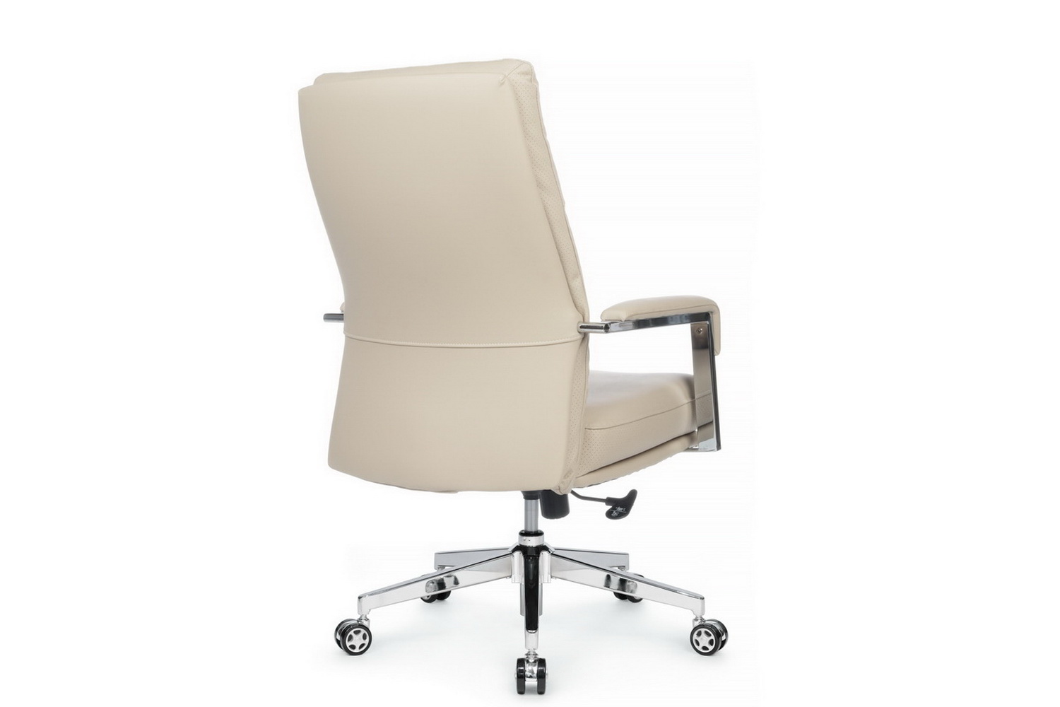 кресло rv chair leon-m b916 кремовая экокожа фото