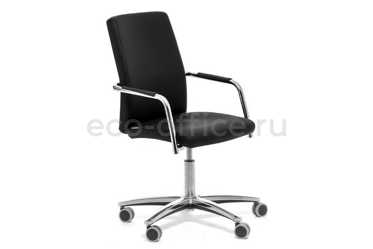 Кресло офисное Profoffice WELL SEAT Чёрная экокожа купить в Челябинске
