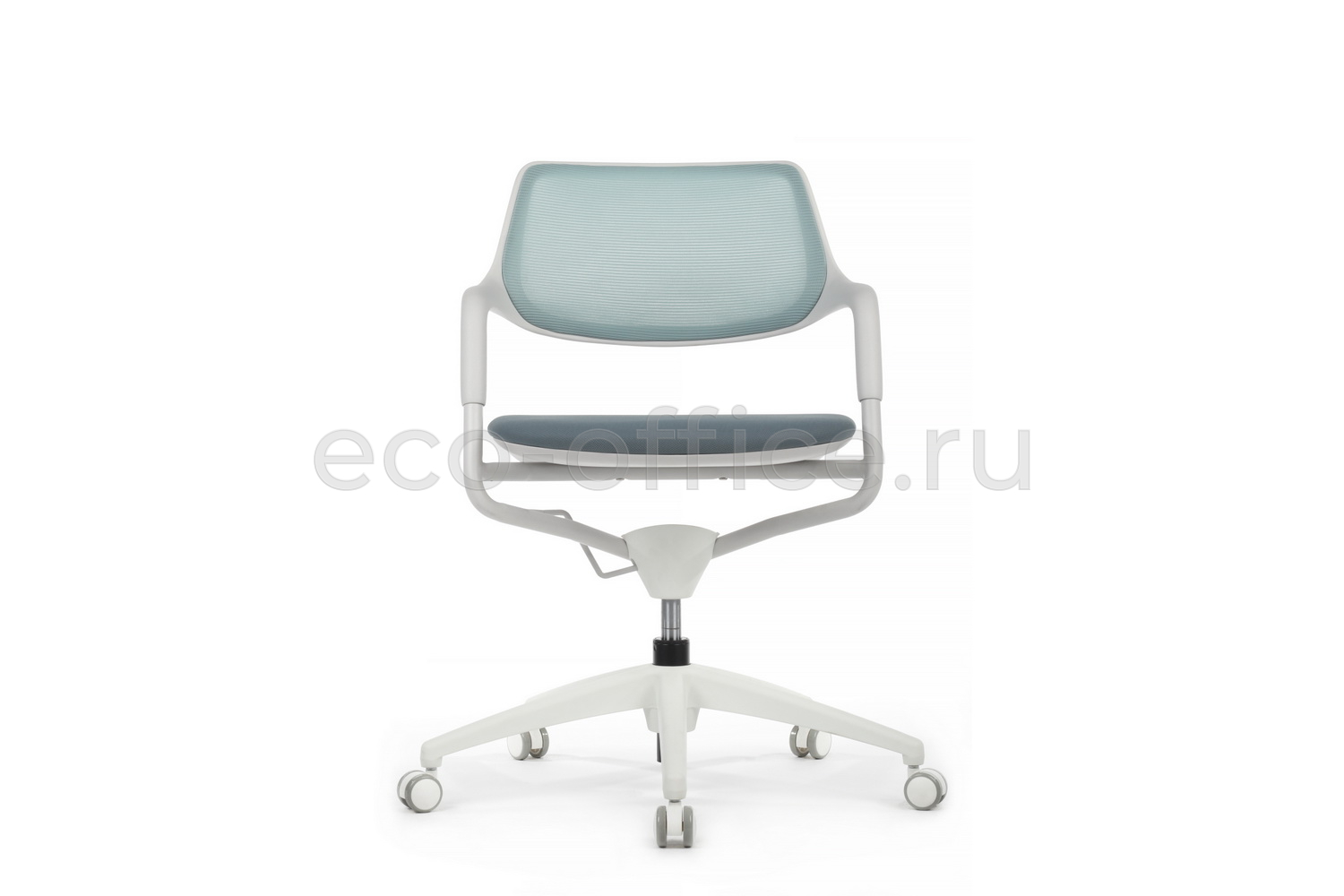 Кресло RV Design SCROLL HY-813D Голубая сетка / Серая ткань  стоимость