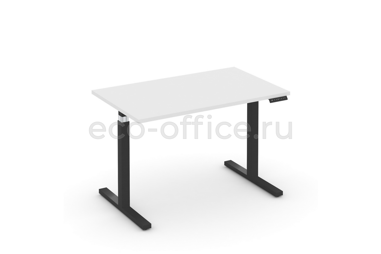 Стол электроподъёмный MOVE UP MV.SE-2.7 Белый бриллиант / Чёрный металл купить в Челябинске