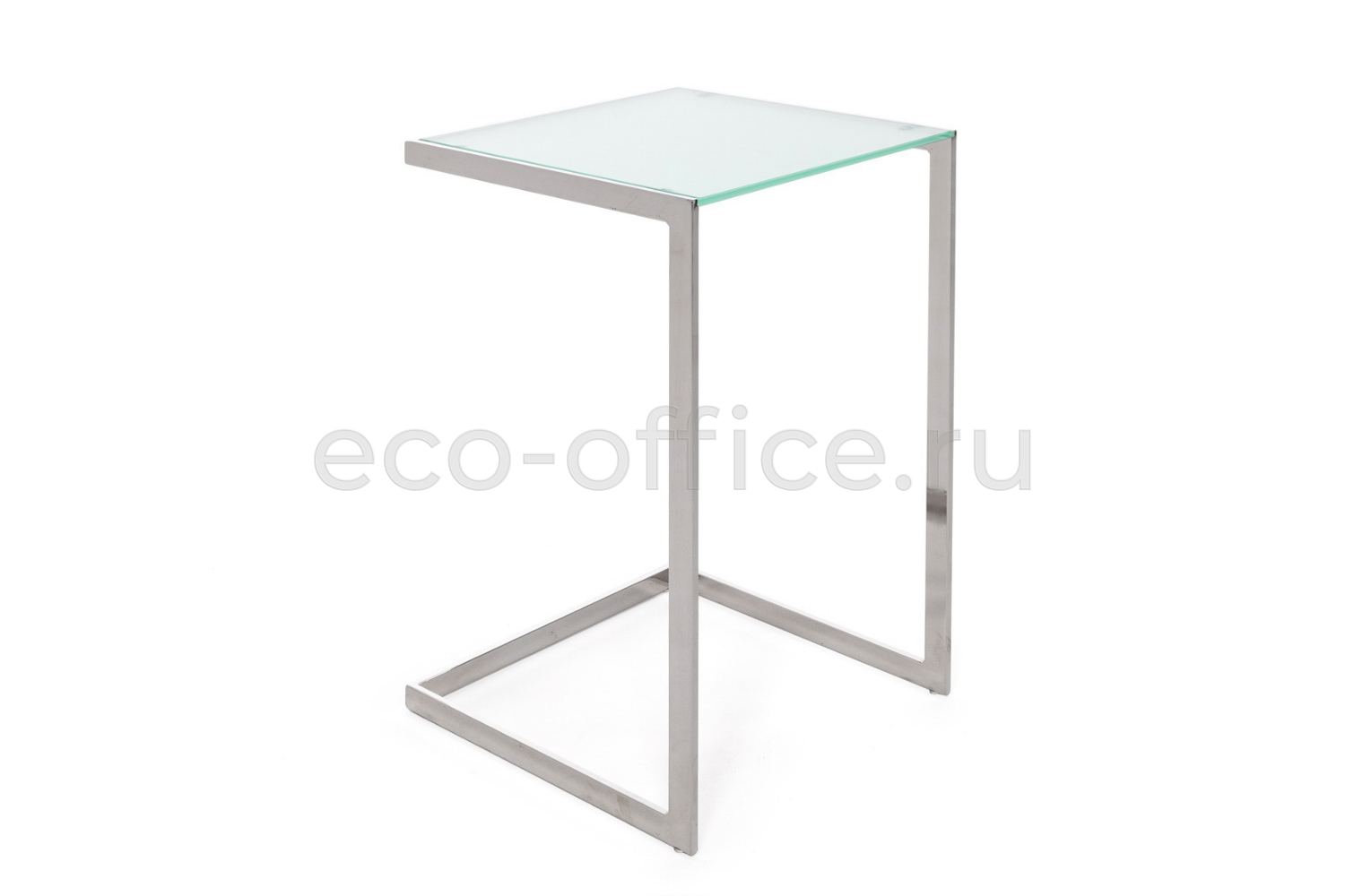 Стол кофейный TOWER polish base matt glass Матовое стекло купить в Челябинске