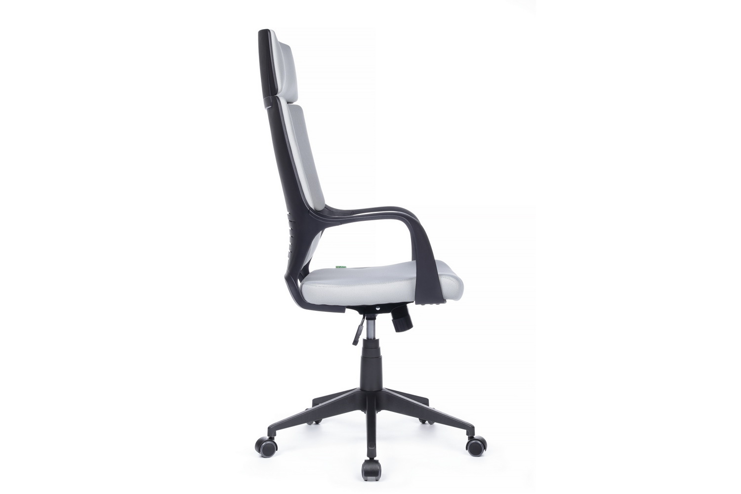 Кресло офисное RV Chair IQ RV 8989 Чёрный пластик / Светло-серая ткань  стоимость