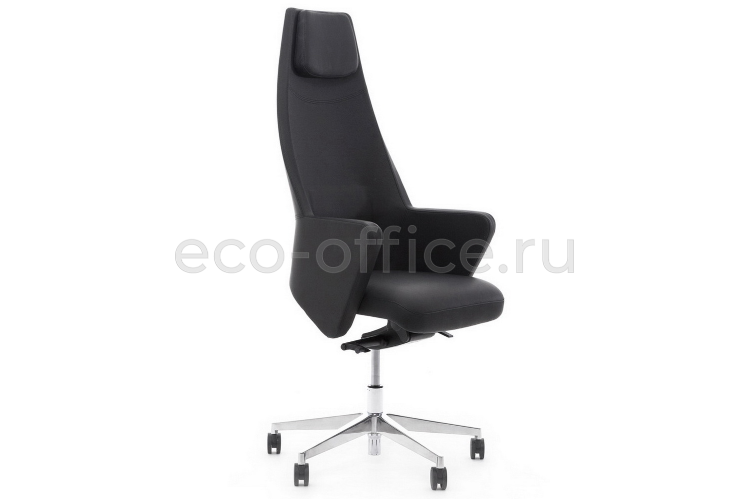 Кресло руководителя Profoffice GRACE A Чёрная кожа купить в Челябинске