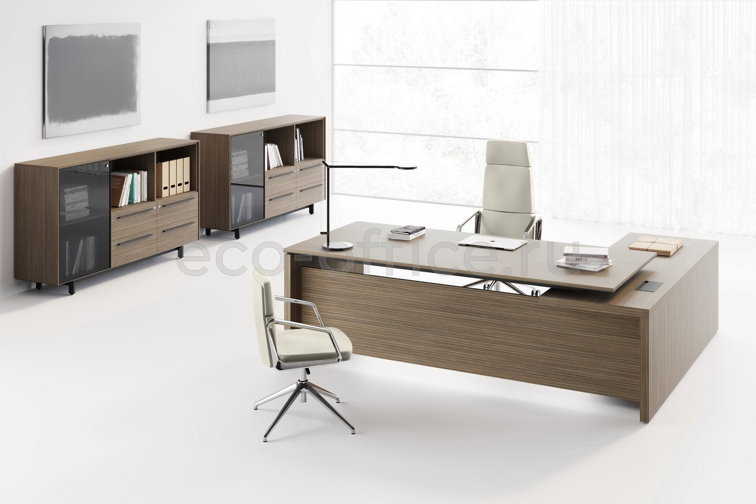 Кабинет руководителя E.O.S. Modern Walnut (Cod.13) купить в Челябинске