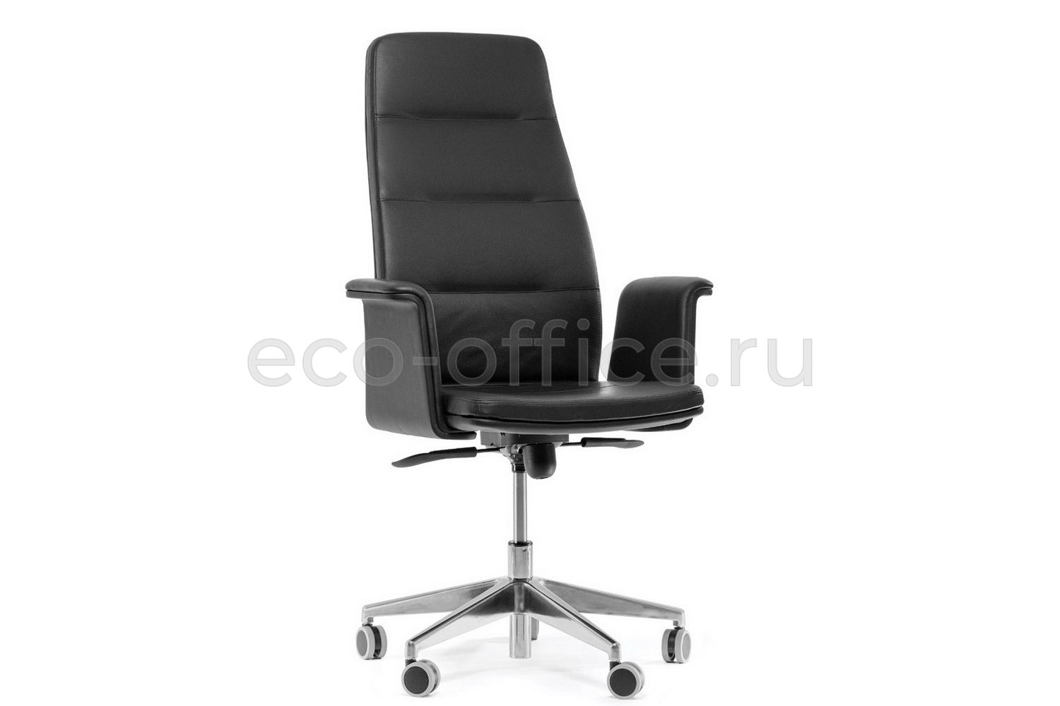 Кресло руководителя Profoffice KARL A Чёрная кожа купить в Челябинске