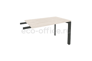 Брифинг-приставка на П-образном м/к ONIX O.MP-BR-11 Денвер Светлый / Антрацит металл фото