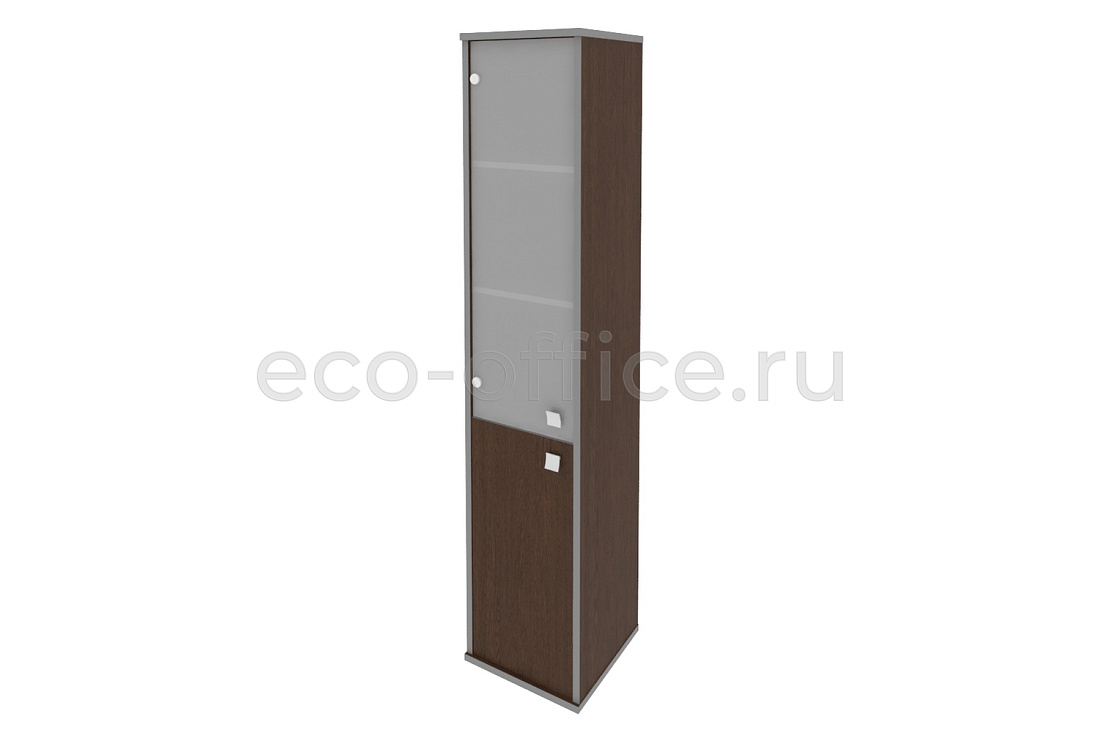 Шкаф высокий узкий левый STYLE Л.СУ-1.2 (L) Венге Цаво купить в Челябинске