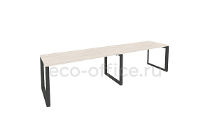 Рабочая станция на O-образном м/к ONIX O.MO-RS-2.4.7 Денвер Светлый / Антрацит металл фото