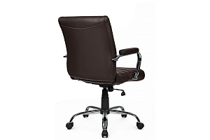 Кресло RV Chair KORS 9356M Тёмно-коричневая экокожа фото