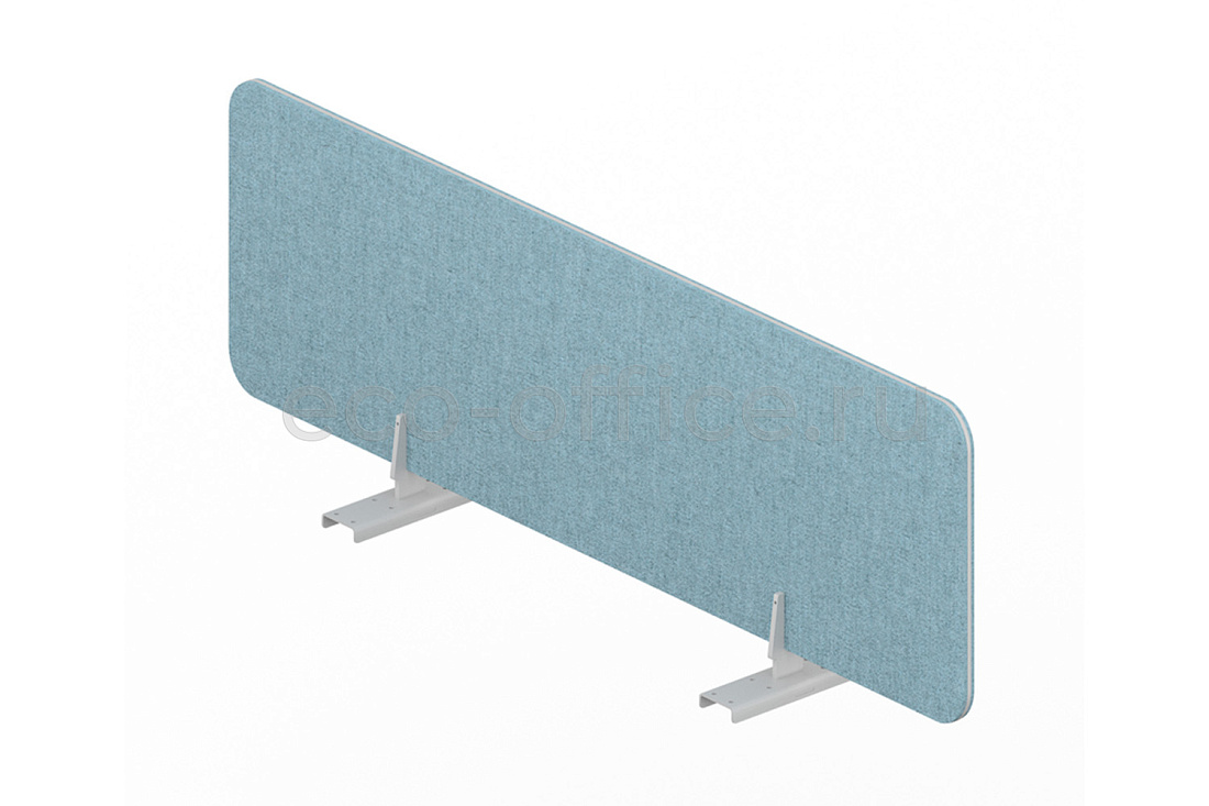 Экран DESIGN фронтальный тканевый для стола bench UFDSFBD160 Серый / Алюминий  стоимость
