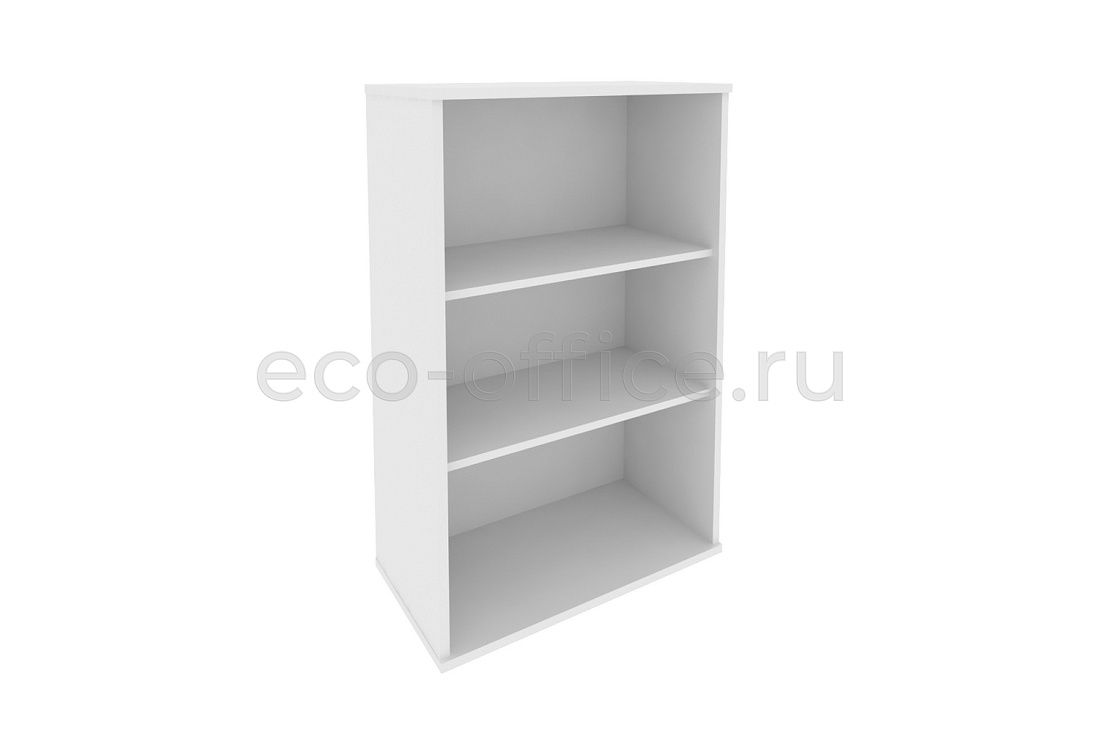 Стеллаж средний широкий STYLE Л.СТ-2 Белый купить в Челябинске