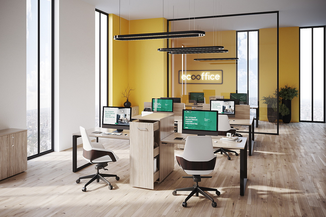 Мебель для персонала ONIX Metal Денвер Светлый / Антрацит металл  стоимость