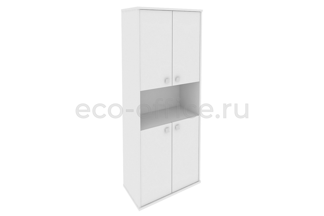 Шкаф высокий широкий STYLE Л.СТ-1.5 Белый купить в Челябинске