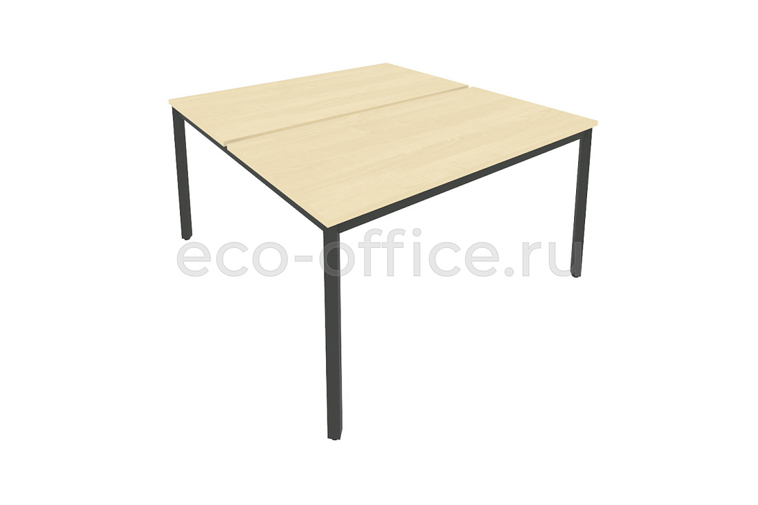 Рабочая станция на металлокаркасе SLIM SYSTEM С.СП-5.3 Клён / Антрацит металл купить в Челябинске