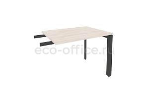 Брифинг-приставка на П-образном м/к ONIX O.MP-BR-9 Денвер Светлый / Антрацит металл фото