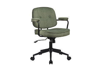 Кресло ECO-CHAIR CHESTER W-221T Зелёный велюр купить в Челябинске