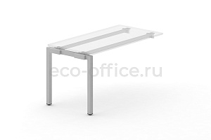 Металлокаркас на П-образной опоре 50x50 для наборного элемента 1000*720 Серый металл фото