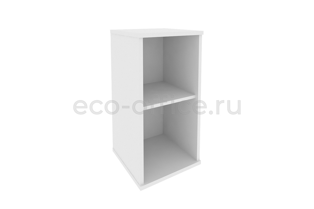 Стеллаж низкий узкий STYLE Л.СУ-3 Белый купить в Челябинске