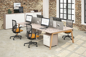 Тканевые экраны PINABLE DESIGN Серый / Белый фото