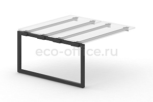 Металлокаркас на O-образной опоре 50x50 для наборного элемента 1000*1475 Черный металл фото
