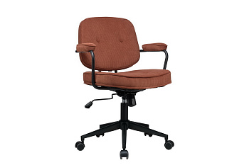 Кресло ECO-CHAIR CHESTER W-221T Коричневый велюр купить в Челябинске