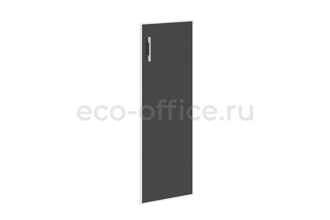 Дверь средняя стеклянная правая YALTA LT.S-2 R (R) black Чёрное стекло купить в Челябинске
