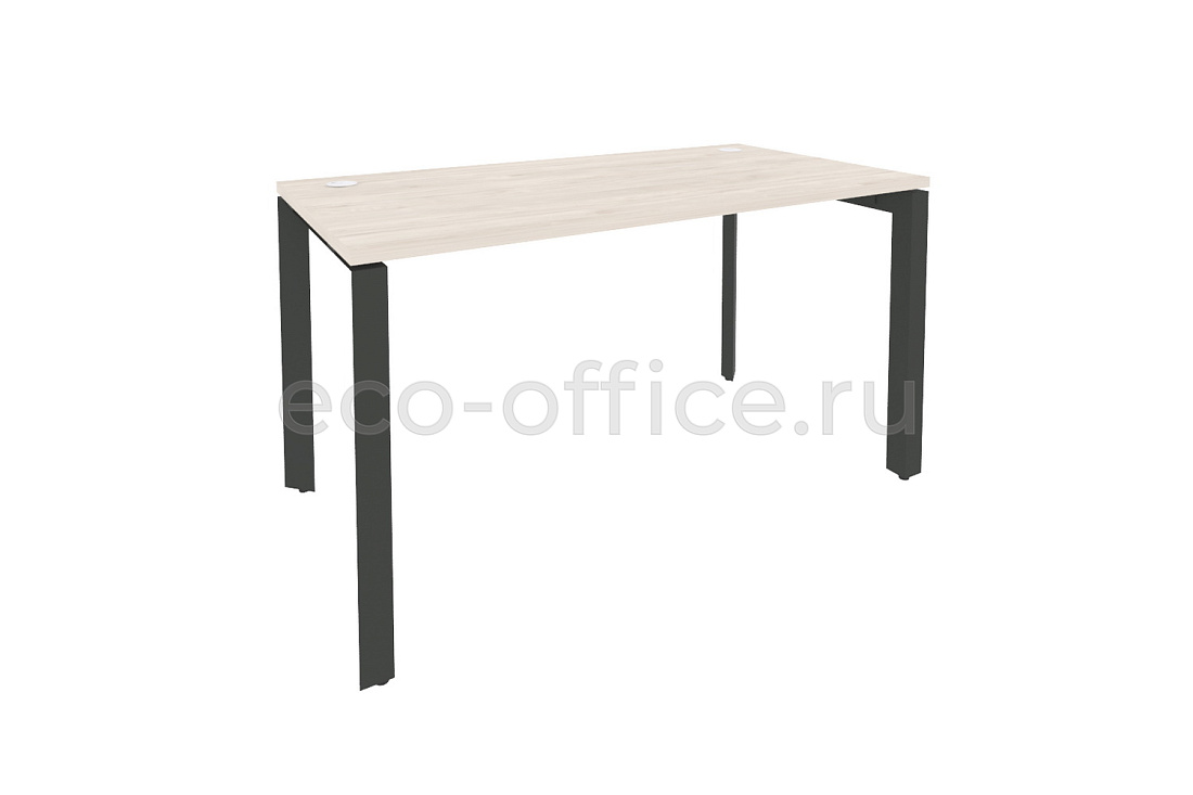 Стол рабочий на П-образном м/к ONIX O.MP-SP-3.7 Денвер Светлый / Антрацит металл купить в Челябинске