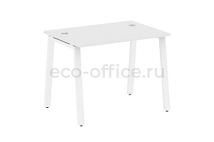 Стол письменный Метал Систем Стайл БА.СП-1 Белый / Белый металл фото