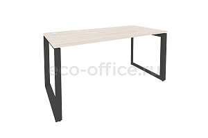 Стол рабочий на O-образном м/к ONIX O.MO-SP-4.7 Денвер Светлый / Антрацит металл фото