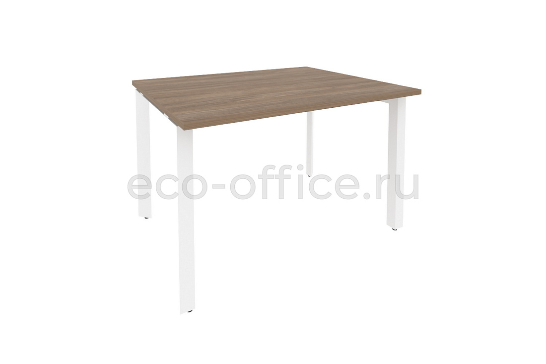 Стол переговорный (1 столешница) ONIX O.MP-PRG-1.2 Дуб Аризона / Белый металл  купить в Челябинске