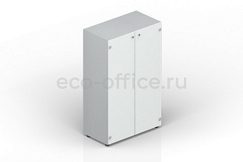 Шкаф для документов средний EMMS564BL Белый купить в Челябинске