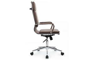 Кресло руководителя RV Chair HUGO 6003-1SE Коричневая экокожа фото