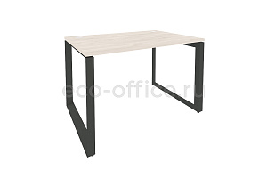 Стол рабочий на O-образном м/к ONIX O.MO-SP-2.8 Денвер Светлый / Антрацит металл фото