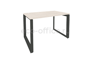 Стол рабочий на O-образном м/к ONIX O.MO-SP-2.7 Денвер Светлый / Антрацит металл фото