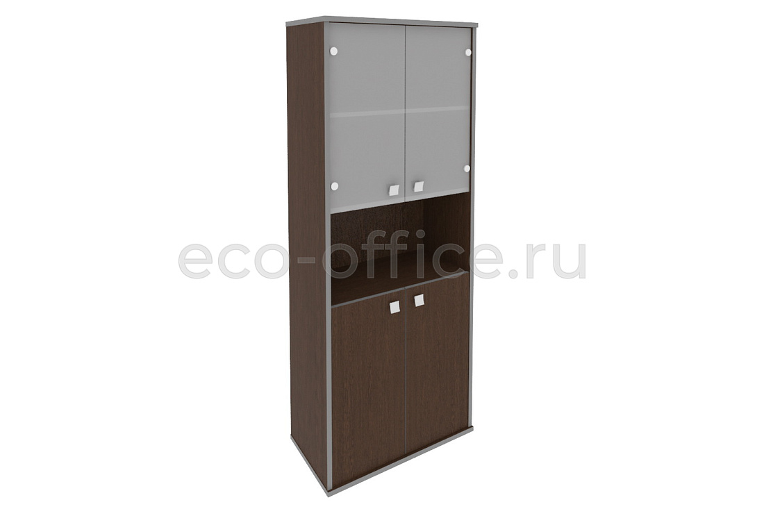 Шкаф высокий широкий STYLE Л.СТ-1.4 Венге Цаво купить в Челябинске