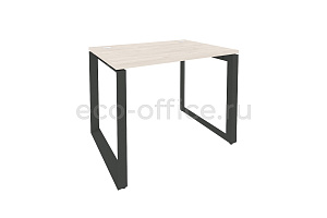 Стол рабочий на O-образном м/к ONIX O.MO-SP-1.7 Денвер Светлый / Антрацит металл фото