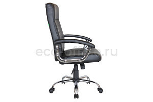 Кресло руководителя RV Chair FOLLY 9154 Чёрная экокожа фото