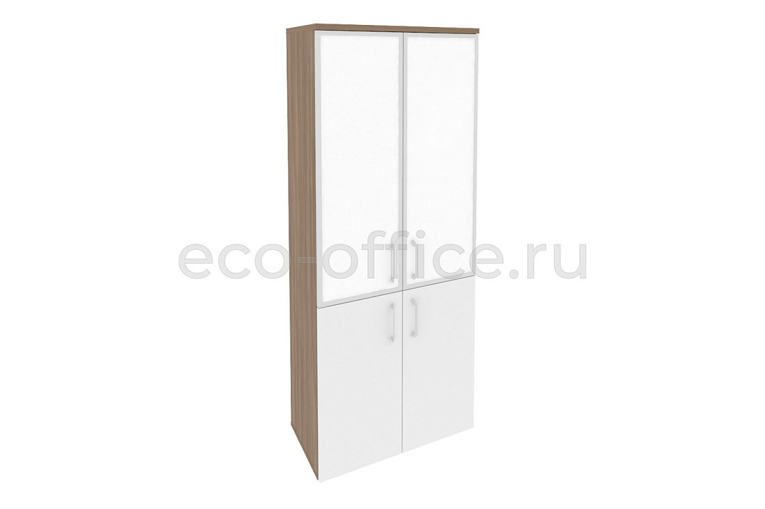 Шкаф высокий широкий ONIX O.ST-1.2 R white Дуб Аризона / Белый Бриллиант купить в Челябинске