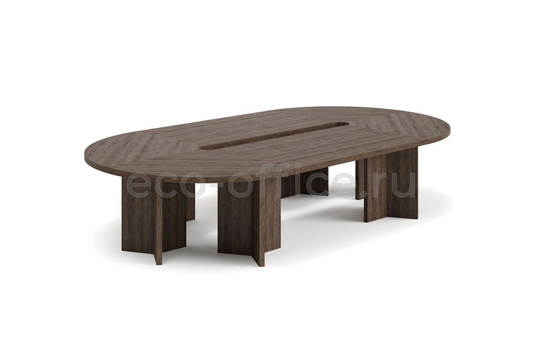 Стол переговоров LAVA Conference table 360x200 Табак купить в Челябинске