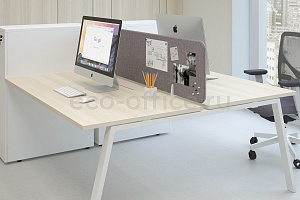 Тканевые экраны PINABLE DESIGN Серый / Белый фото